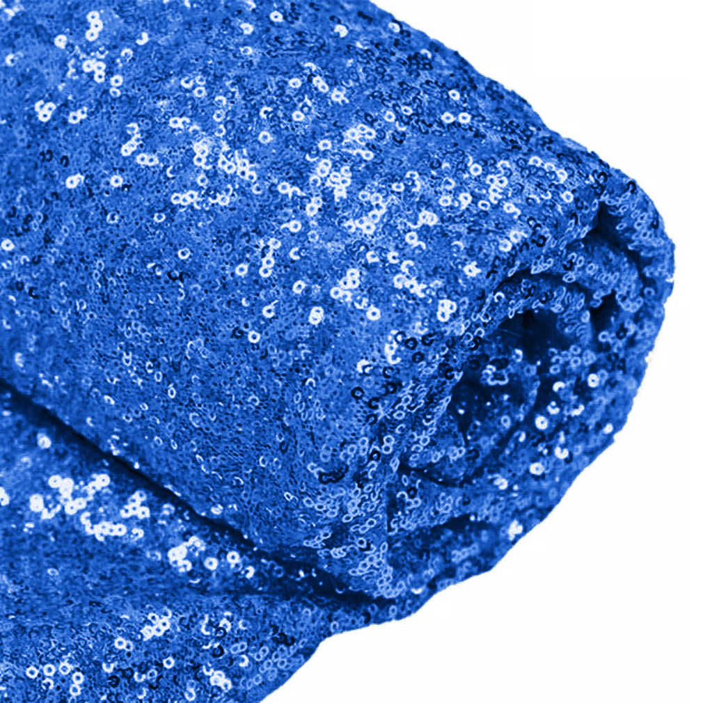 Electric Blue Sequin Fabric Swatch ...